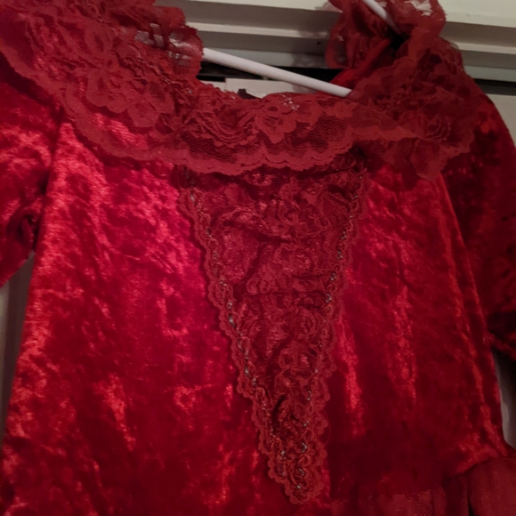 Walt Disney World Vintage Belle Dress with over cape and detachable hood! - Picture 3 of 11